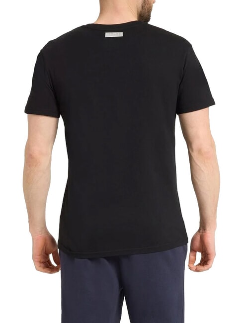 ICONIC Tricou din bumbac, cu m&acirc;necă scurtă negru - tricou