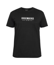 BIKKEMBERGS ICONIC Tricou din bumbac, cu m&acirc;necă scurtă negru - tricou - 5