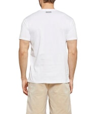 BIKKEMBERGS ICONIC Tricou din bumbac, cu m&acirc;necă scurtă alb - tricou - 2