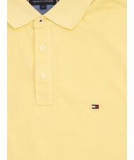 TOMMY HILFIGER TH Tricou polo cu m&acirc;necă scurtă coajă de lăm&acirc;ie - maiou Polo - 2