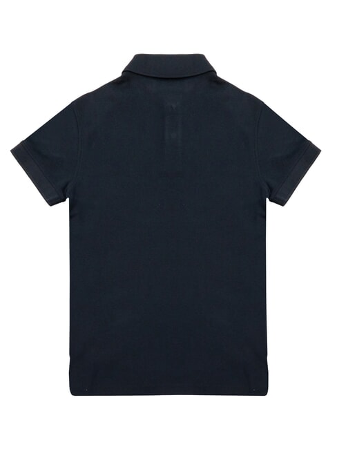 TH Tricou polo din bumbac alb patinat - maiou Polo
