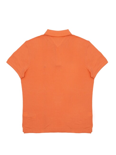 TH Tricou polo cu m&acirc;necă scurtă roz - maiou Polo