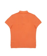 TOMMY HILFIGER TH Tricou polo cu m&acirc;necă scurtă roz - maiou Polo - 3