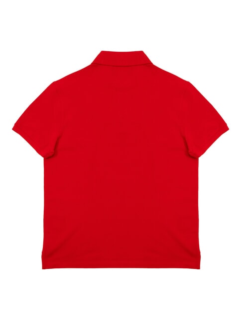 TH Tricou polo cu m&acirc;necă scurtă roșu primar - maiou Polo
