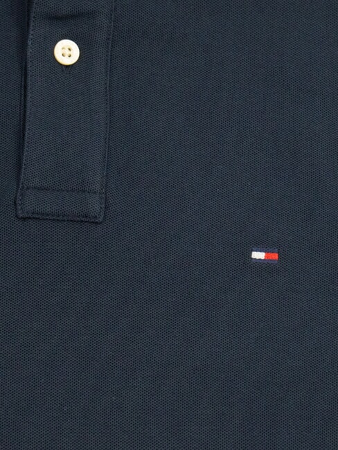 TH Tricou polo din bumbac alb patinat - maiou Polo