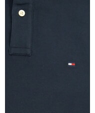 TOMMY HILFIGER TH Tricou polo din bumbac alb patinat - maiou Polo - 2