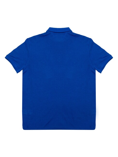 TH Tricou polo cu m&acirc;necă scurtă ultra albastru - maiou Polo