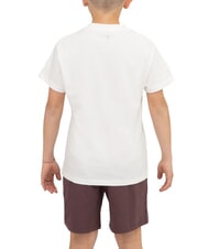 TRUSSARDI KANAD Tricou + Pantaloni scurți dansator de nor alb - Treninguri pentru copii - 4