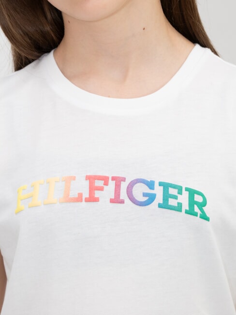 KIDS BIMBA Tricou cu m&acirc;necă scurtă alb optic - Tricou copil