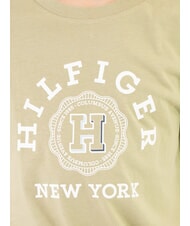 TOMMY HILFIGER KIDS BIMBO Tricou cu m&acirc;necă scurtă măsliniu decolorat - Tricou copil - 2