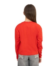 TOMMY HILFIGER KIDS BIMBA Tricou cu m&acirc;necă lungă purpuriu intens - Tricou copil - 3