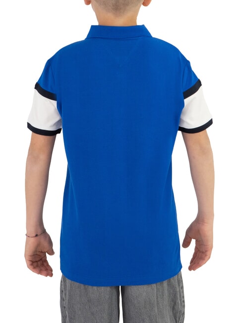 KIDS BIMBO Tricou polo din bumbac ultra albastru - Tricou copil