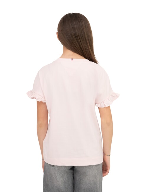 KIDS BIMBA Tricou din bumbac roz fantezist - Tricou copil
