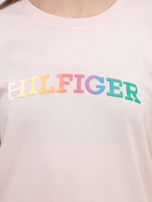KIDS BIMBA Tricou cu m&acirc;necă scurtă roz fantezist - Tricou copil