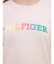 TOMMY HILFIGER KIDS BIMBA Tricou cu m&acirc;necă scurtă roz fantezist - Tricou copil - 2