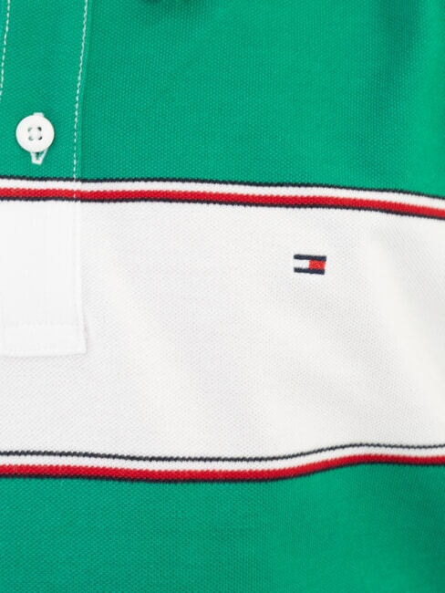 KIDS BIMBO Tricou cu m&acirc;necă scurtă dungă verde Aruba - Tricou copil