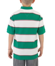 TOMMY HILFIGER KIDS BIMBO Tricou cu m&acirc;necă scurtă dungă verde Aruba - Tricou copil - 3