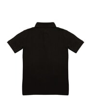 TOMMY HILFIGER TH Tricou polo cu m&acirc;necă scurtă din bumbac piqu&eacute; ck negru - maiou Polo - 3