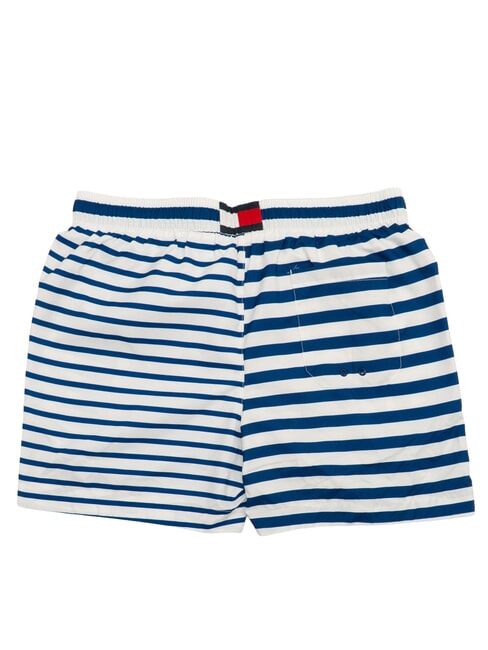 TH Pantaloni scurți Bermuda alb/negru - Costume de baie