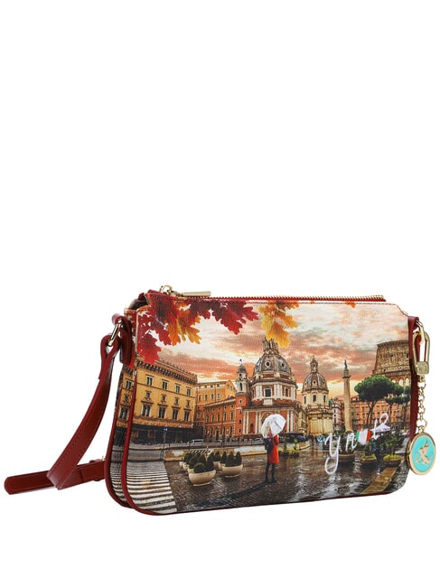 YESBAG Geantă de umăr Roma plouă - Genți femei