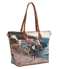 YNOT YESBAG Geantă de cumpărături L, geantă de umăr coasta de iarnă - Genți femei - 2