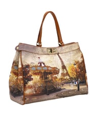 YNOT YESBAG Geantă de umăr XL Paris amuzant - Genți femei - 2