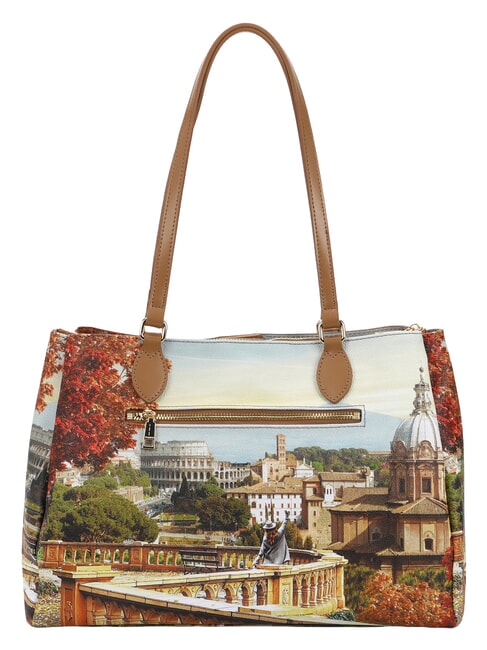YESBAG Geantă de umăr M Peisajul Romei - Genți femei