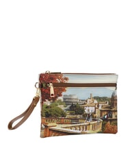 YNOT YESBAG Geantă tip clutch M cu manșetă Peisajul Romei - Portofele femei - 2