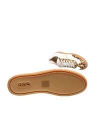 SERAFINI COURT Adidași din piele leopard de lapte alb - Pantofi femei - 5
