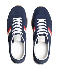 SERAFINI ROME Adidași din piele albastru Franța roșu - Pantofi bărbați - 3