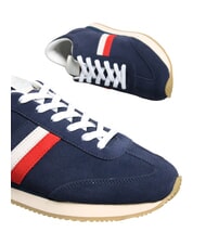 SERAFINI ROME Adidași din piele albastru Franța roșu - Pantofi bărbați - 5