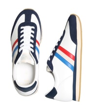 SERAFINI ROME Adidași din piele alb albastru Franța - Pantofi bărbați - 3