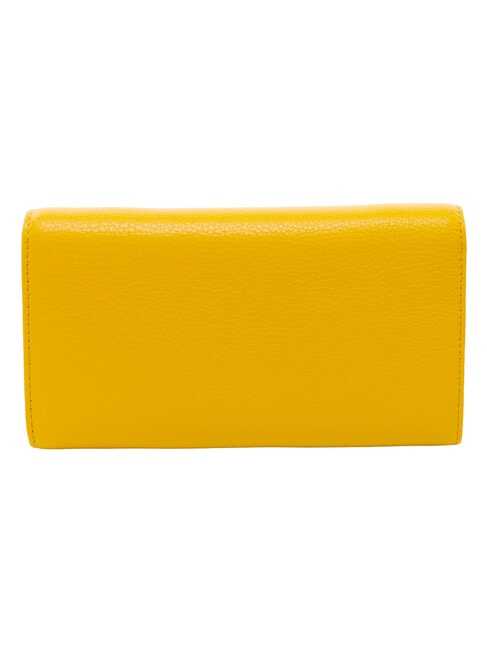 METALLIC SOFT Geantă de umăr din piele cu curea de m&acirc;nă &icirc;nsorită - Genți femei