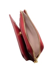 COCCINELLE METALLIC PATENT Portofel din piele sangrie - Portofele femei - 4