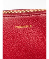 COCCINELLE CHERRY Geantă de umăr, piele sangrie - Genți femei - 3