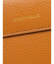 COCCINELLE DEW Geantă de m&acirc;nă, cu curea de umăr CUIR - Genți femei - 5