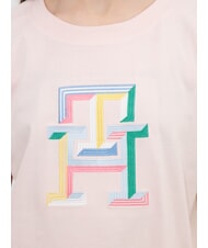 TOMMY HILFIGER KIDS BIMBA Tricou din bumbac roz fantezist - Tricou copil - 2