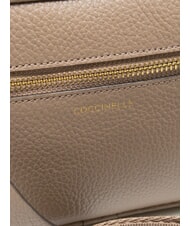 COCCINELLE JINNY Geantă de umăr mini taupe cald - Genți femei - 5