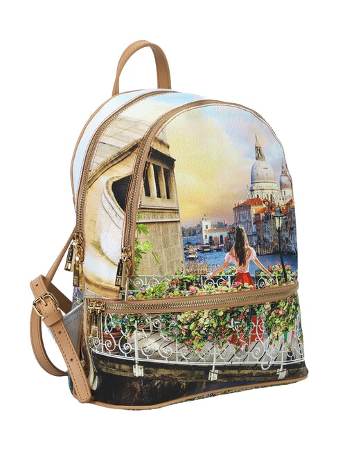 YESBAG Rucsac canal &icirc;nflorit - Genți femei