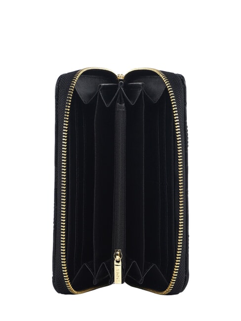 STITCH Portofel cu fermoar BLACK - Portofele femei