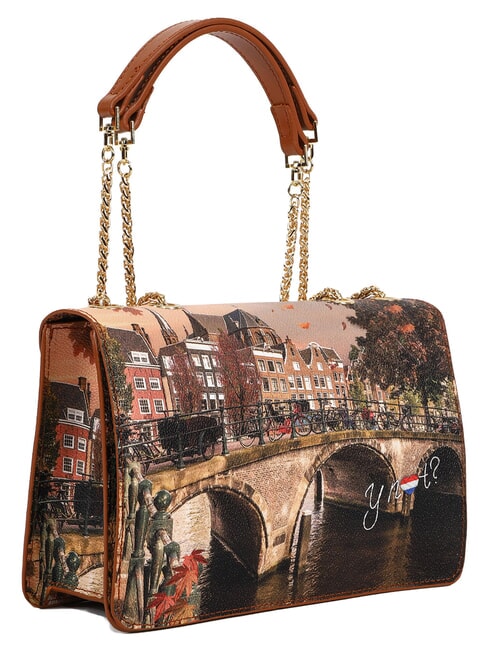 YESBAG Geantă de umăr / geantă crossbody r&acirc;u de toamnă - Genți femei