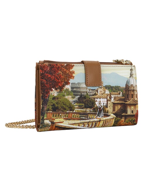 YESBAG Portofel tip clutch cu curea de umăr Peisajul Romei - Genți femei