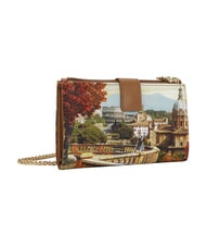 YNOT YESBAG Portofel tip clutch cu curea de umăr Peisajul Romei - Genți femei - 2