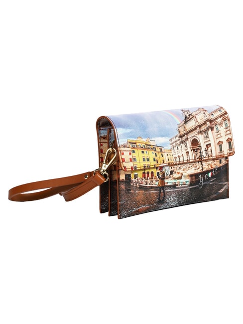 YESBAG Geantă de umăr mini Roma curcubeu - Genți femei