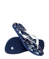 HAVAIANAS Haltere TOP NAUTICAL bleumarin/bleumarin/alb - Pantofi bărbați - 4