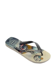 HAVAIANAS TOP HARRY POTTER Papuci flip-flop bej/gri oțel - Pantofi unisex - 3