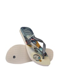 HAVAIANAS TOP HARRY POTTER Papuci flip-flop bej/gri oțel - Pantofi unisex - 4