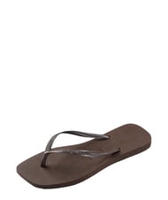 HAVAIANAS SLIM SQUARE Flip Flops cu v&acirc;rful pătrat Darkbro - Pantofi femei - 3