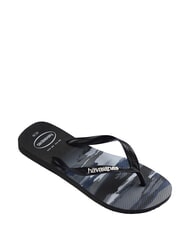 HAVAIANAS Haltere TOP CAMU NEGRU / ALB - Pantofi unisex - 3