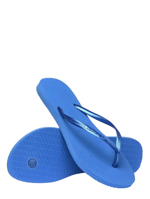 flip flops SLIM albastru strălucitor - Pantofi femei
